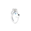 MY FAMILY MEDAGLIA SIBERIAN HUSKY BIANCO/GRIGIO MF13WHITEGREY