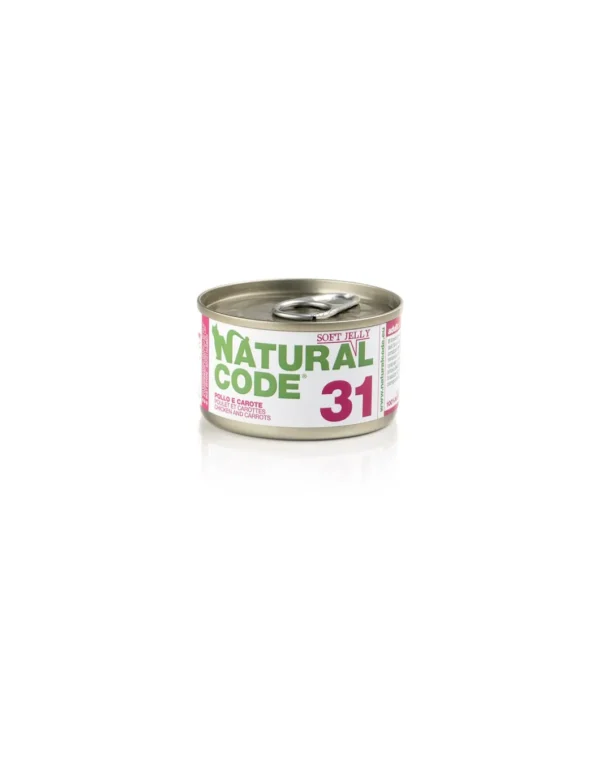 natural code 31 85gr jelly pollo carote 1031 off