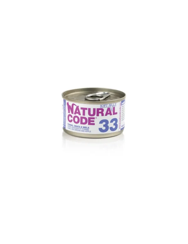 natural code 33 85gr jelly tonno orata mela 1133 off