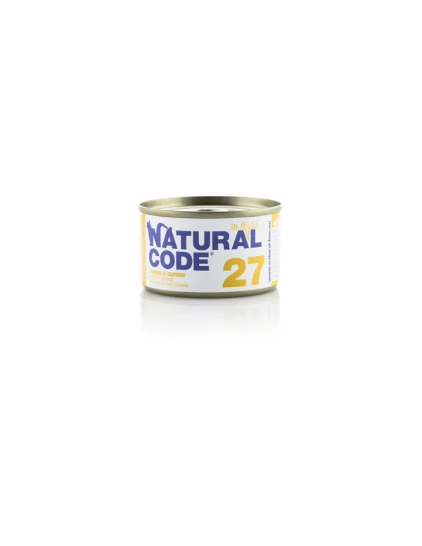 natural code 27 85gr jelly tonno e surimi 1127 off