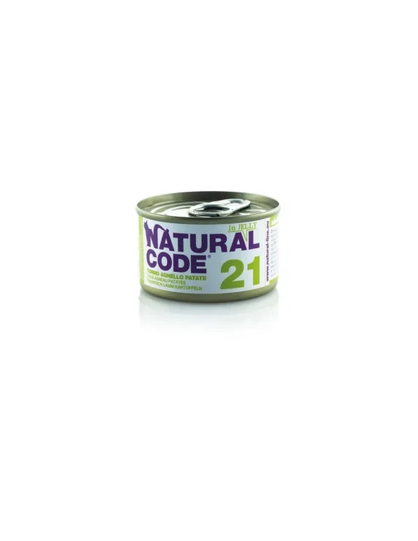 natural code 21 85gr jelly tonno agnello patate 1121 off