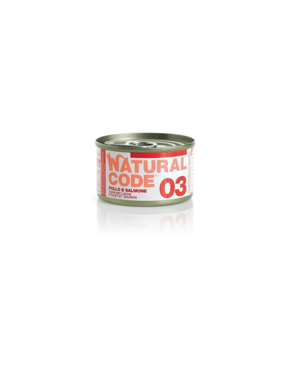 natural code 03 85gr salmone e pollo 1103 off