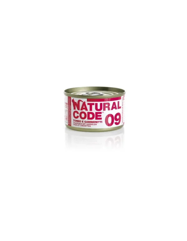 natural code 09 85gr tonno e gamberetti 1109 off