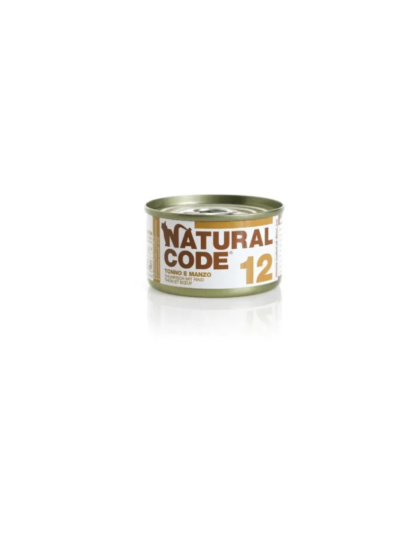 natural code 12 85gr tonno e manzo 1112 off