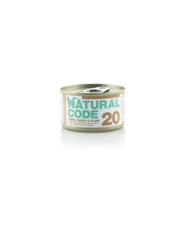natural code 20 85gr tonno fagioli alghe e riso 1120 off