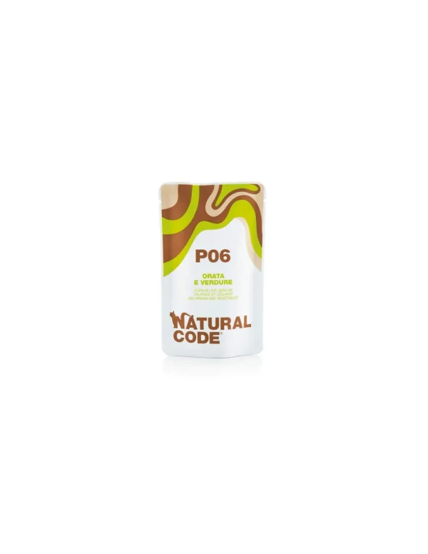 natural code p06 70gr orata e verdure 1216