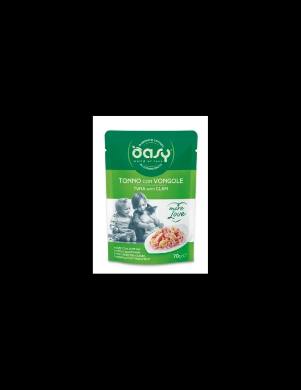 OASY CAT 70GR BUSTA MORE LOVE TONNO CON VONGOLE OAWLCTVB0007A