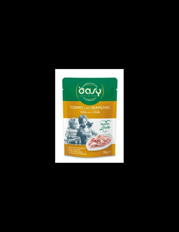 OASY CAT 70GR BUSTA MORE LOVE TONNO CON GRANCHIO OAWLCTGB0007A