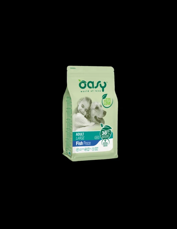 oasy dry dog 12kg adult large pesce