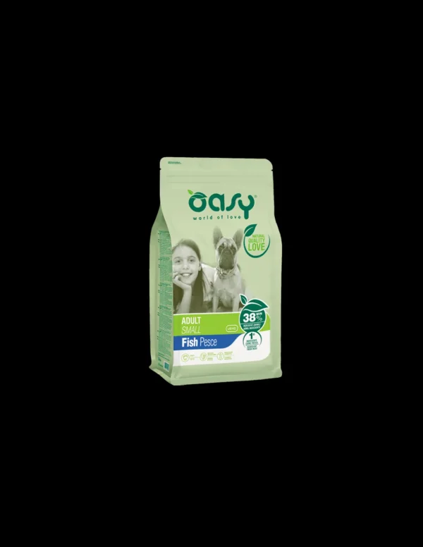 oasy dry dog 3kg adult small pesce oadbdaps0300a