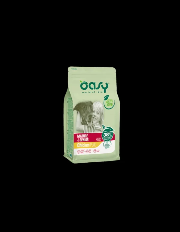 oasy dry dog 12kg mature&senior