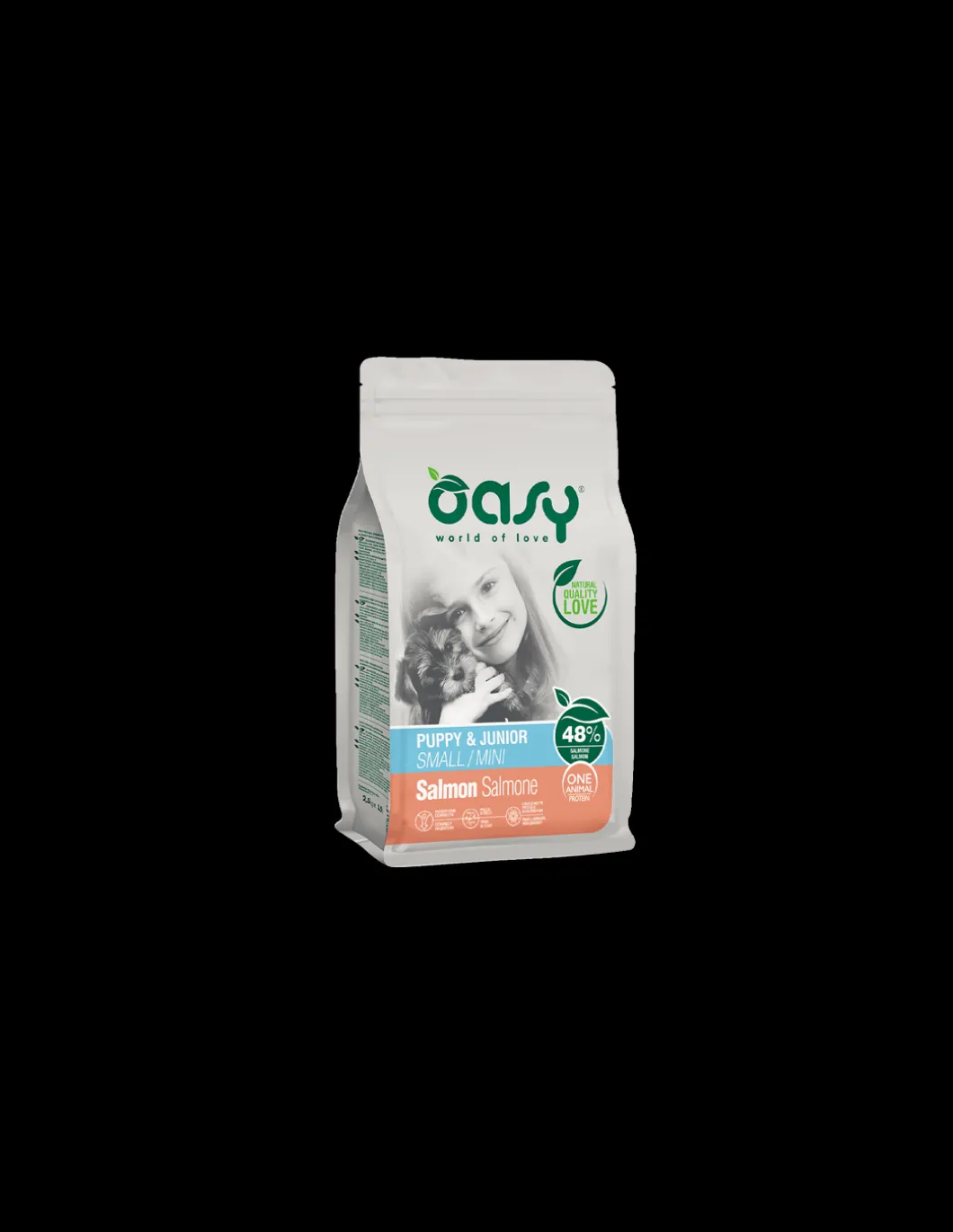 oasy_dry_dog_puppy_smallm_1.webp oasy dry dog puppy small/mini monoproteico salmone 800gr