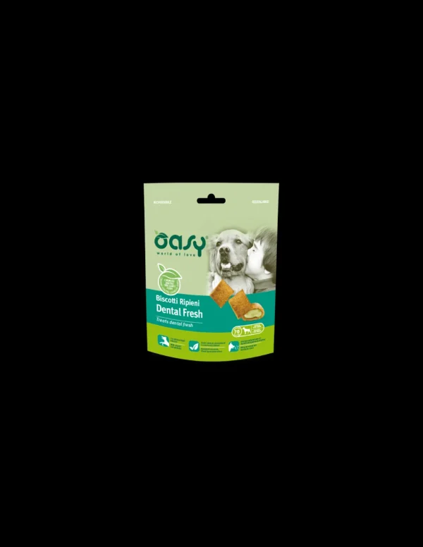 oasy snack dog biscotti dental fresh 70gr