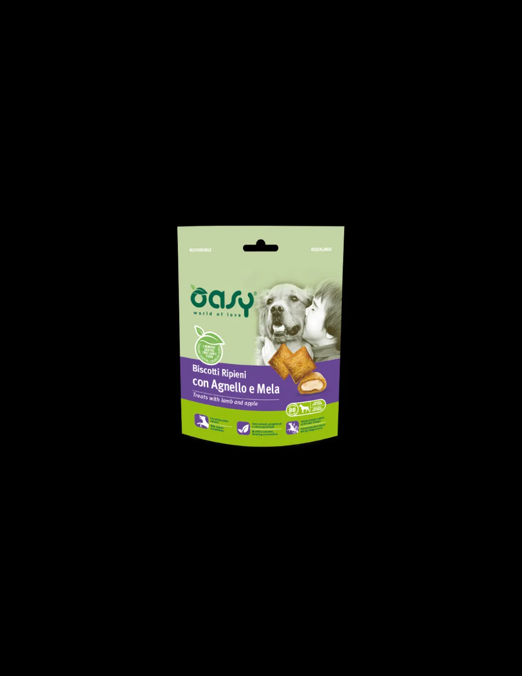 oasy_snack_dog_biscotti_r_0-2.webp oasy snack dog biscotti ripieni con agnello e mela 80gr