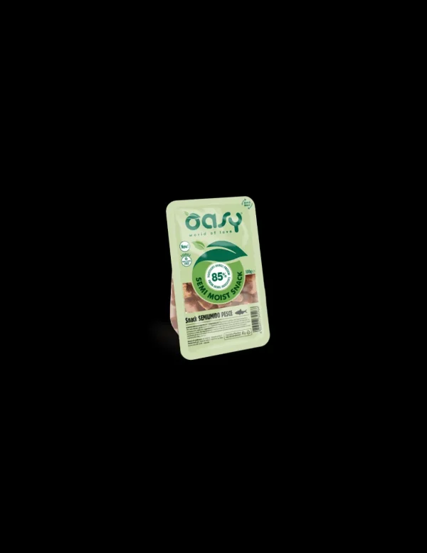 oasy snack dog semiumido pesce 100gr