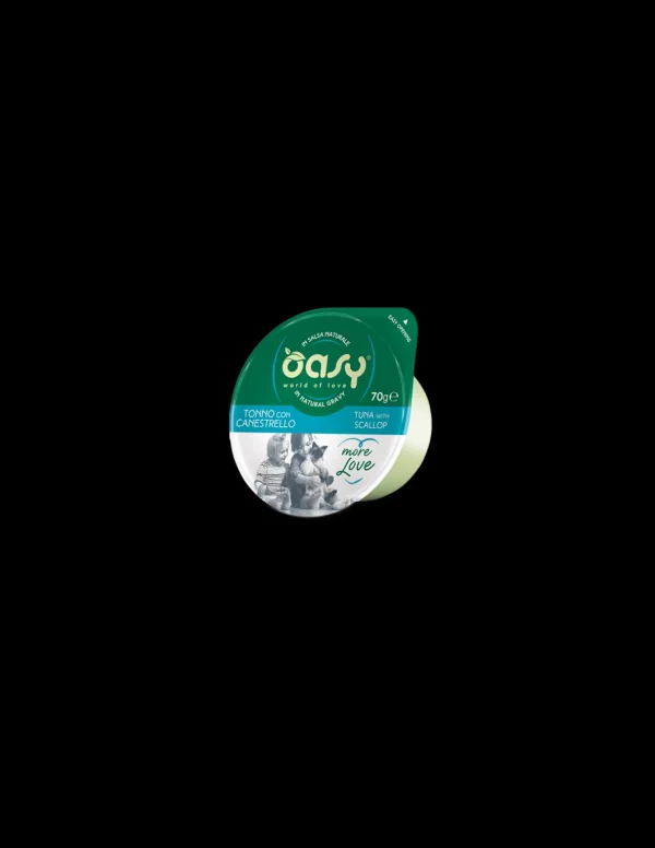 oasy wet cat 70gr coppetta more love tonno con canestrello