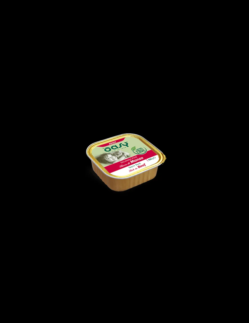 oasy_wet_cat_gr_delizioso_0-1.webp oasy wet cat 100gr delizioso pate' adult ricco di anatra con verdure vaschetta