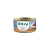 OASY WET CAT 85GR LATTINA CAPRICE DADINI IN SALSA CON SALMONE E POLLO