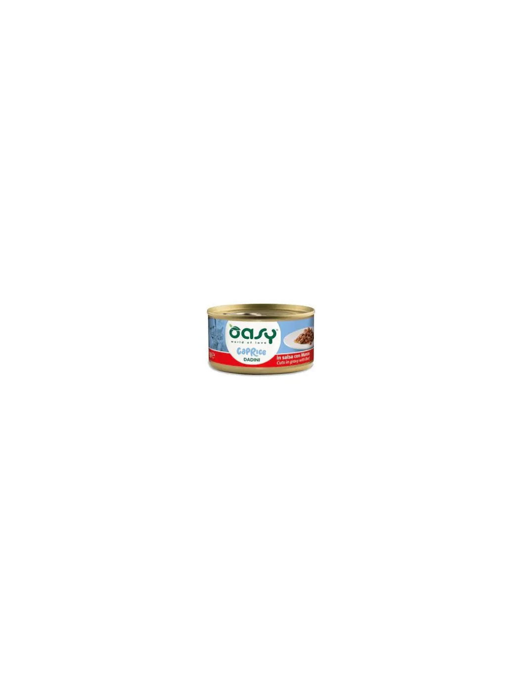 oasy_wet_cat_gr_lattina_c_0-16.webp OASY WET CAT 85GR LATTINA CAPRICE DADINI IN SALSA CON MANZO