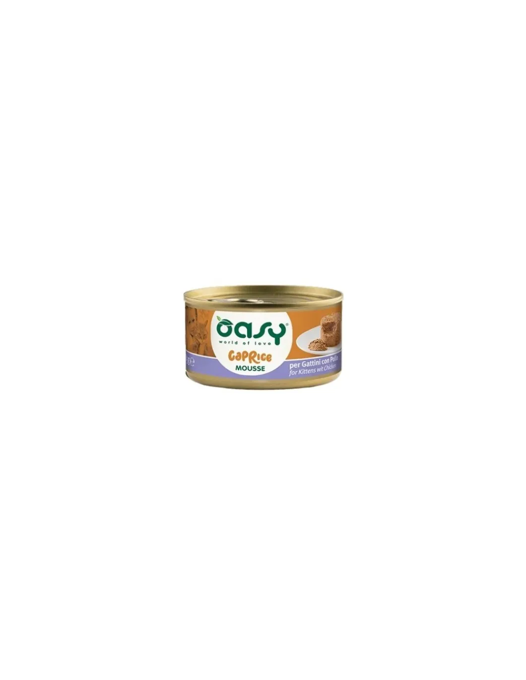 oasy_wet_cat_gr_lattina_c_0-6.webp OASY WET CAT 85GR LATTINA CAPRICE MOUSSE KITTEN CON POLLO