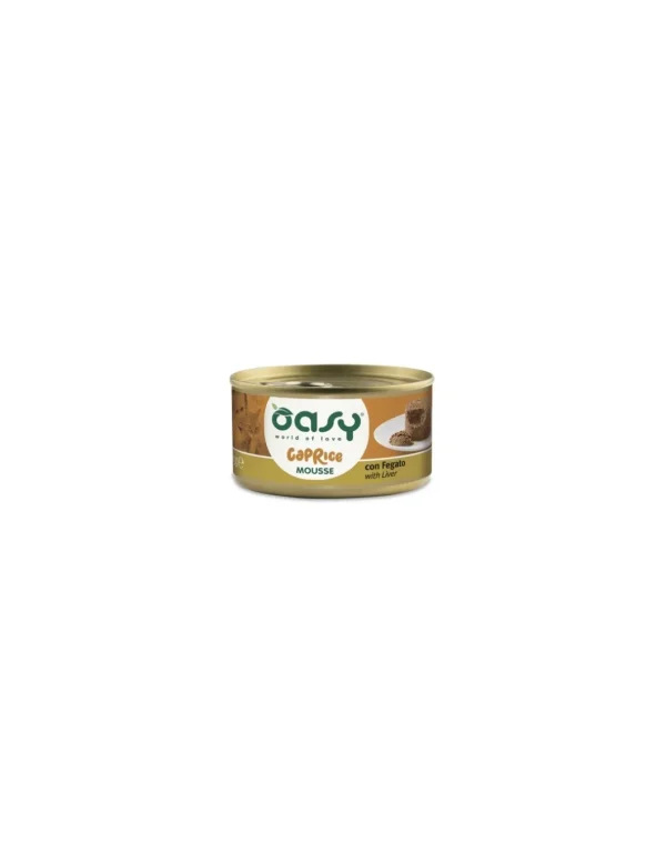 OASY WET CAT 85GR LATTINA CAPRICE MOUSSE CON FEGATO