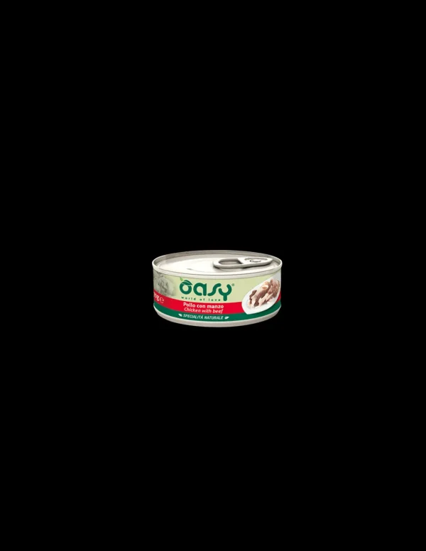oasy wet cat 70gr spec. nat. lattina pollo con prosciutto