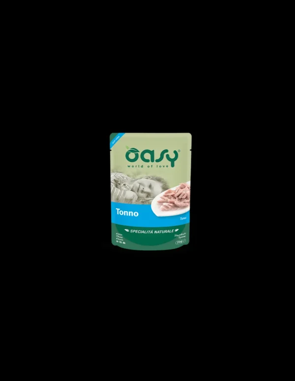 oasy wet cat 70gr spec. nat. busta tonno