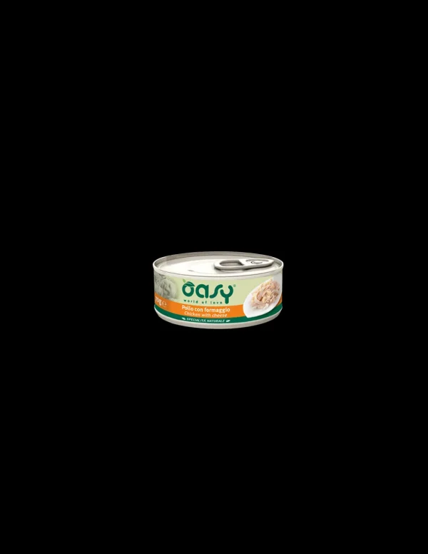 oasy wet cat 150gr spec. nat. lattina pollo con formaggio