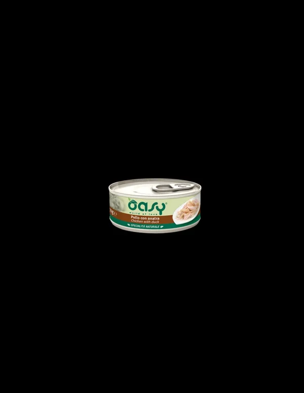 oasy wet cat 150gr spec. nat. lattina pollo anatra