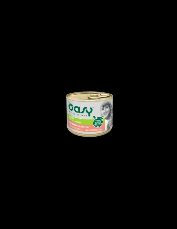 oasy wet dog 200gr monoproteico adult small/mini salmone