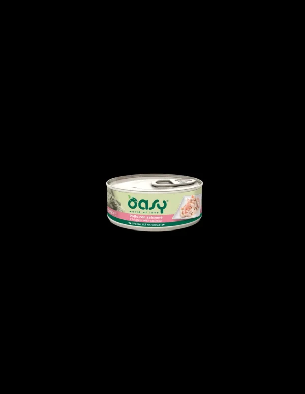 oasy wet dog 150gr specialita' naturali pollo con salmone
