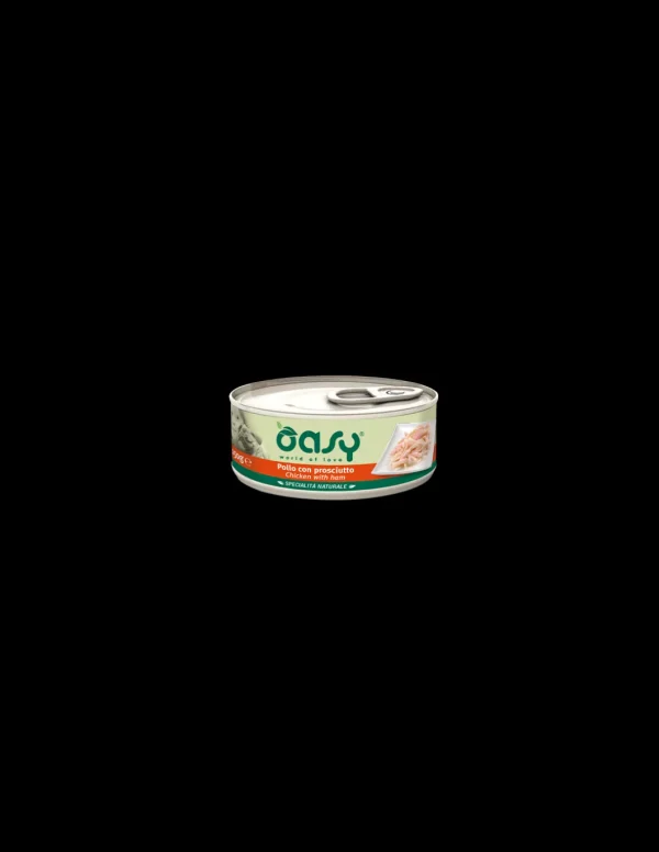 oasy wet dog 150gr specialita' naturali pollo con prosciutto