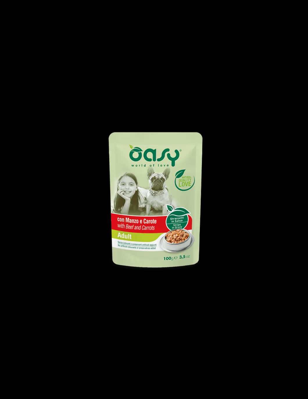 oasy_wet_dog_gr_straccett_0.webp oasy wet dog 100gr straccetti in salsa adult manzo e carote
