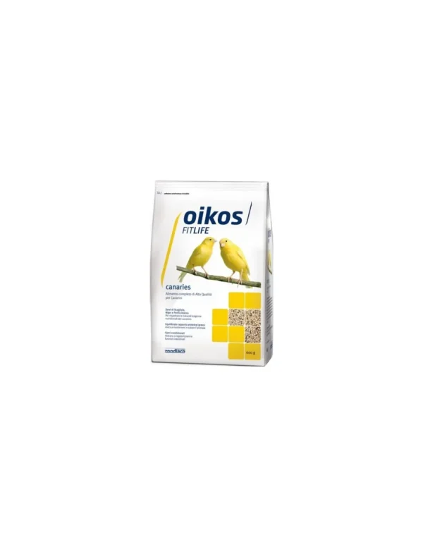 oikos mangime per canarini 600gr zoo.31883