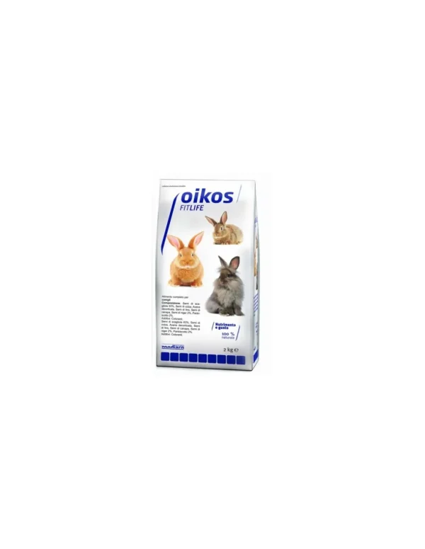 oikos mangime per conigli frutta e ortaggi 2kg zoo.32767