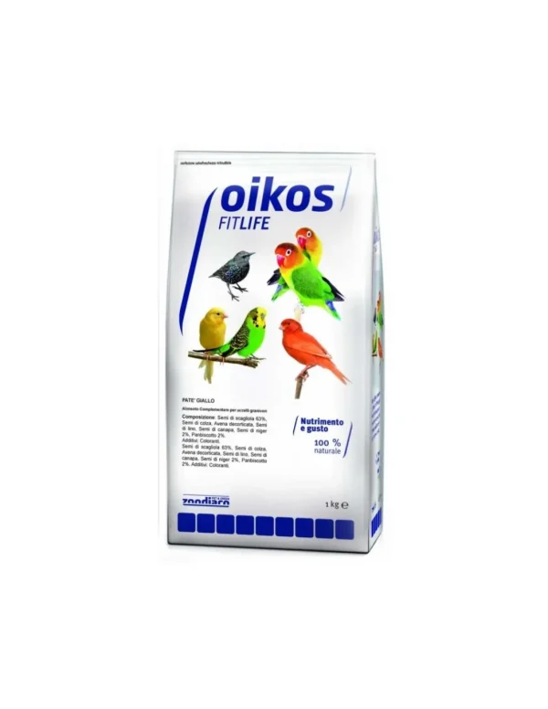 oikos pate' giallo 300gr zoo.04511
