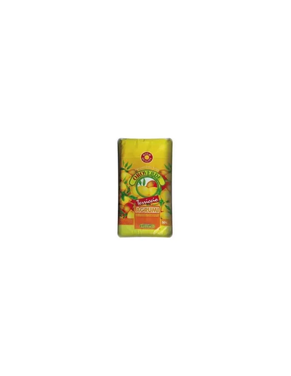 oro verde terriccio per agrumi 50 litri zov.09387
