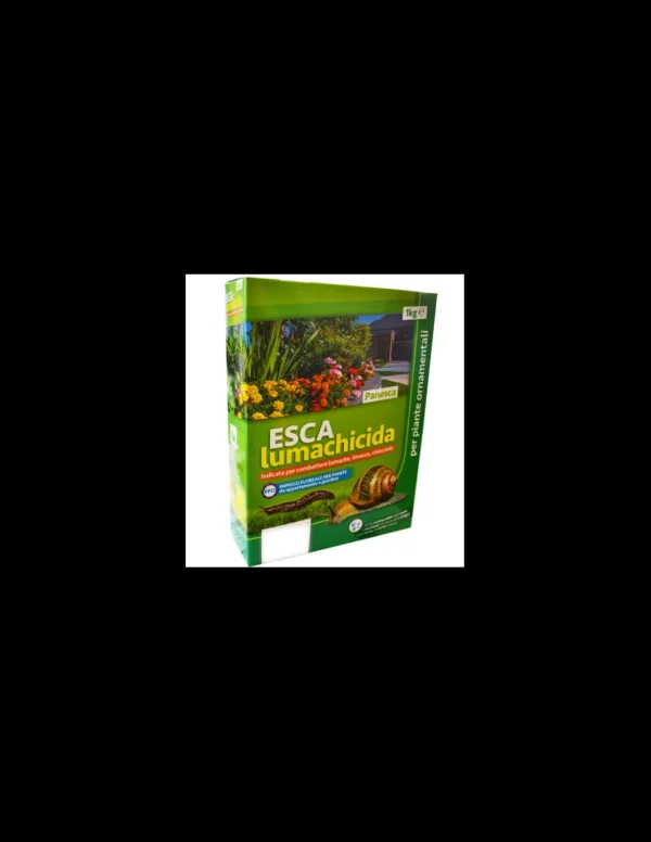 panesca lumachicida 1kg per impiego floreale per piante d'appartamento e giardino