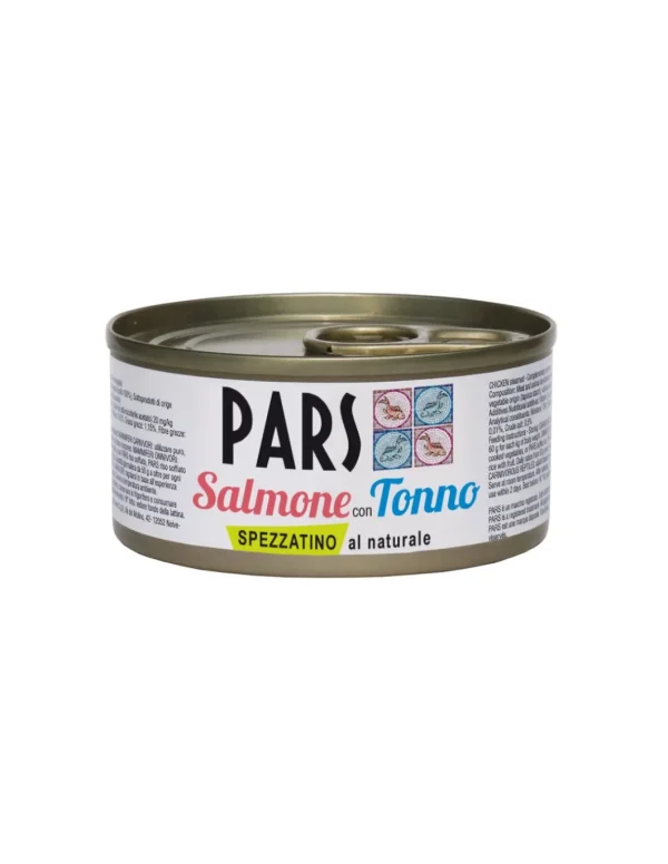 pars 70gr spezzatino al naturale tonno con salmone 113169