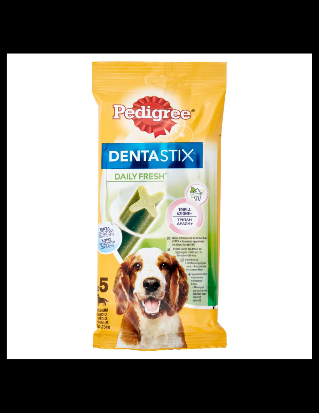 ped_dentastix_fresh_mediu_0.webp PED DENTASTIX FRESH MEDIUM 5PZ 128GR 456148