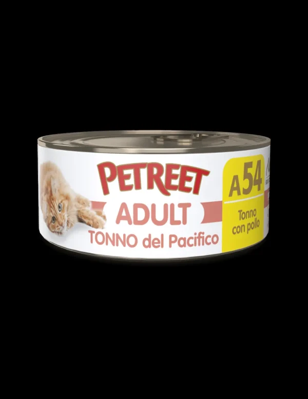 PETREET NAT 70GR TONNO DEL PACIFICO CON POLLO A54 A53133