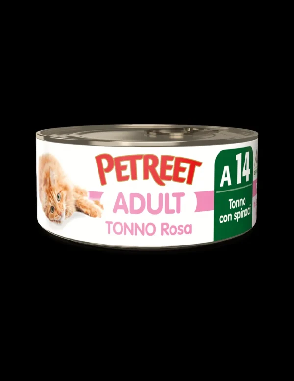 PETREET NAT 70GR TONNO ROSA E SPINACI A14 A53073