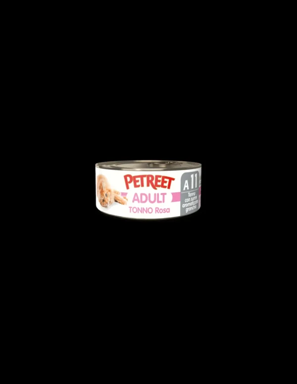 petreet nat 70gr tonno rosa e surimi gusto granchio a53070