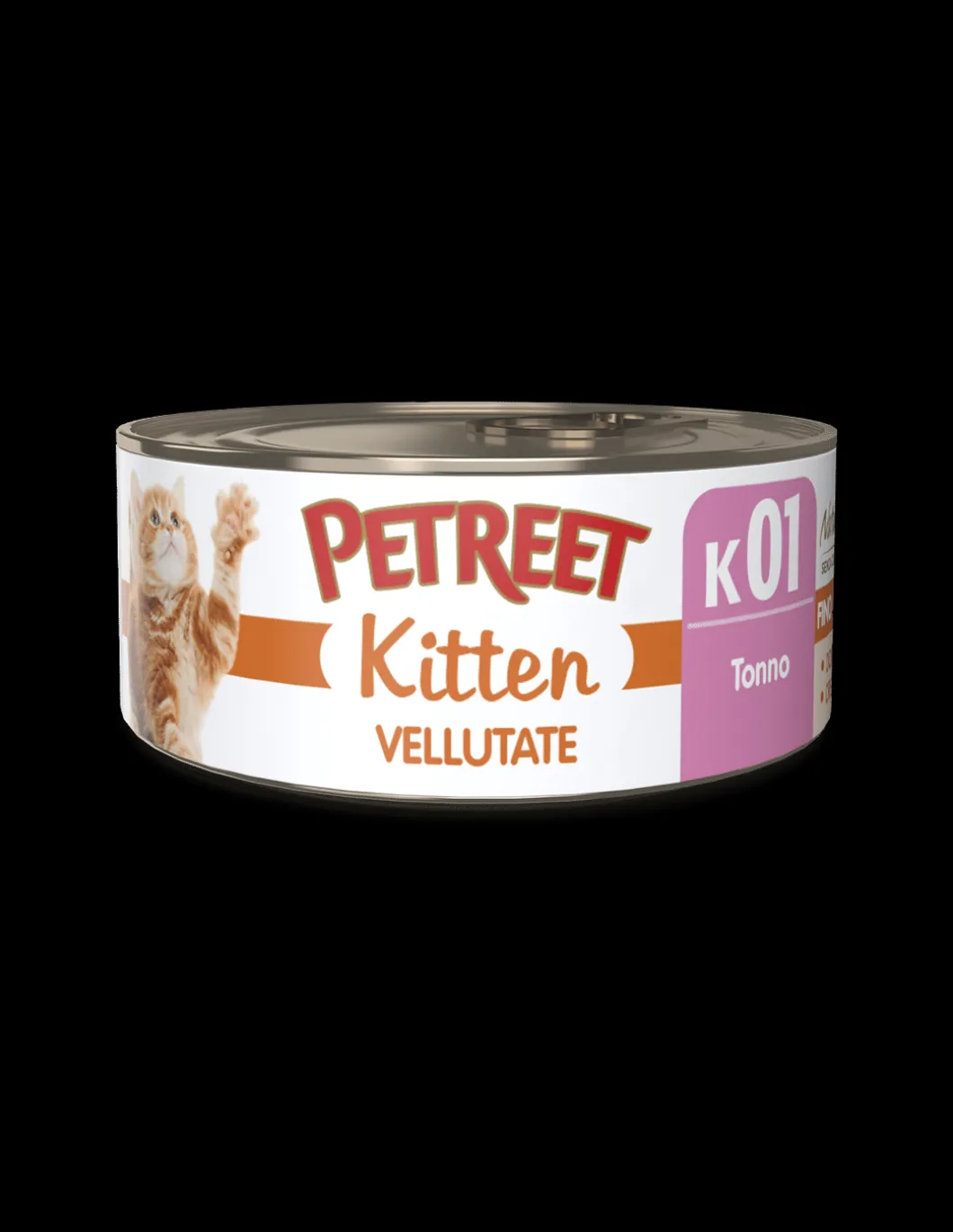 petreet_nat_le_vellutate__0-2.webp PETREET NAT LE VELLUTATE 60GR KITTEN TONNO K01 A53185