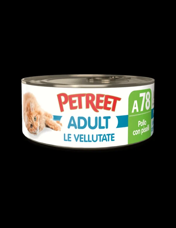 PETREET NAT LE VELLUTATE 70GR POLLO E PISELLI A78 A53178