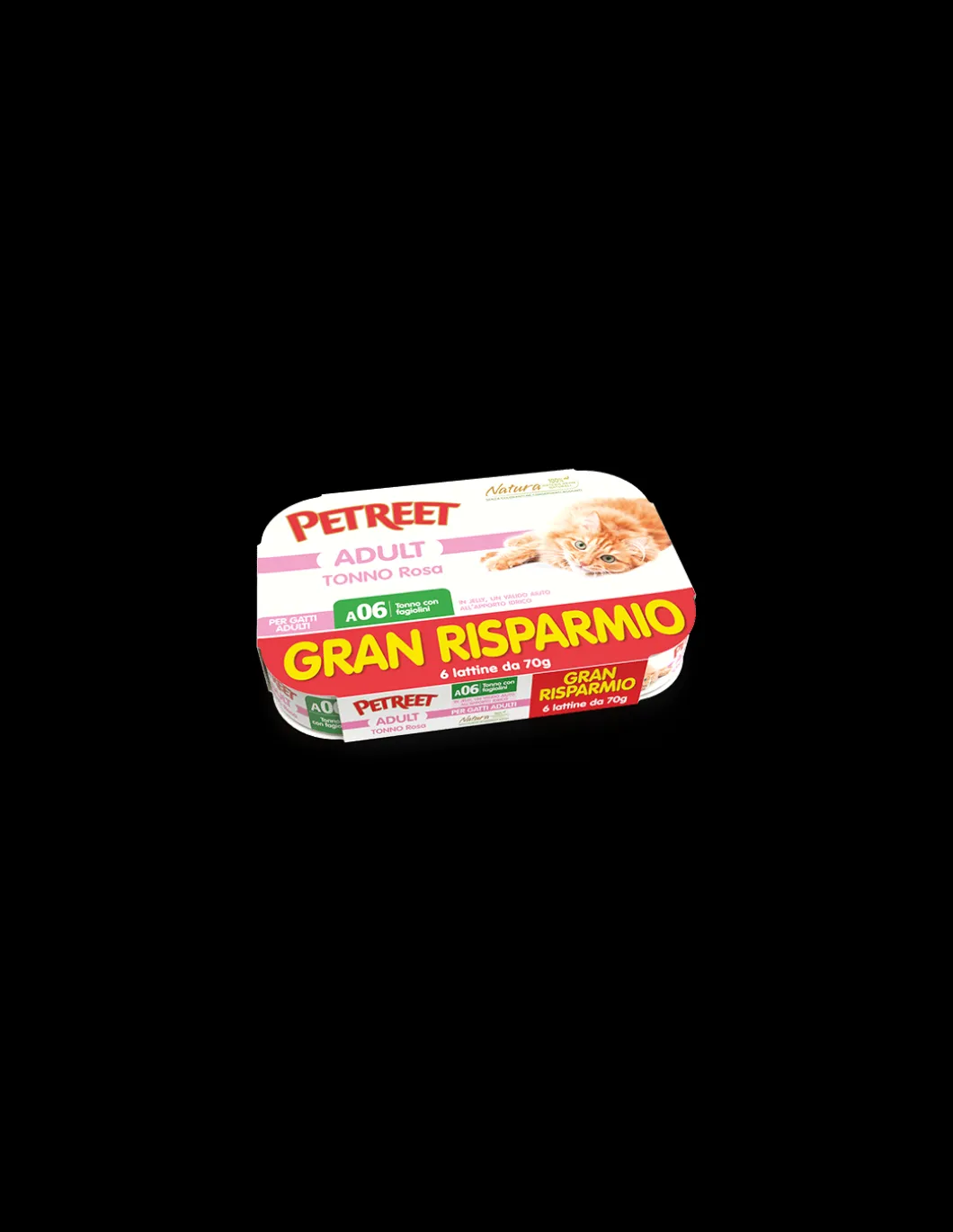 petreet_nat_xgr_tonno_ros_0-3.webp PETREET NAT 6X70GR TONNO ROSA CON FAGIOLINI A06 A53075