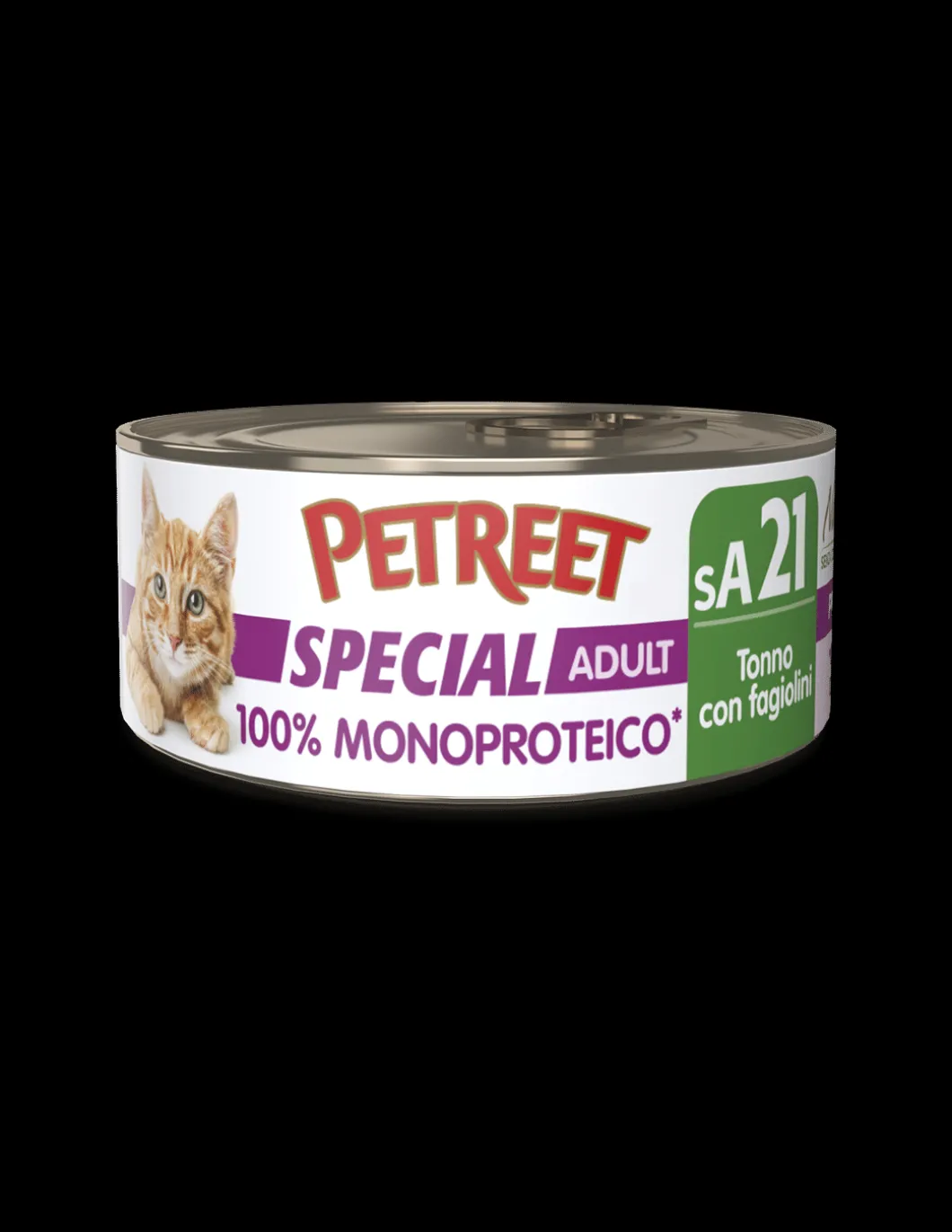petreet_natura_gr__tonno__0.webp PETREET NATURA 60GR 100% TONNO CON FAGIOLINI MONOPROTEICO SA21 A55037