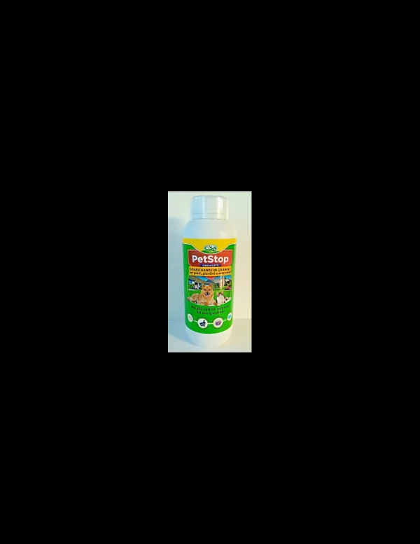 petstop granuli flacone 1lt repellente granulare per cani e gatti prv9040