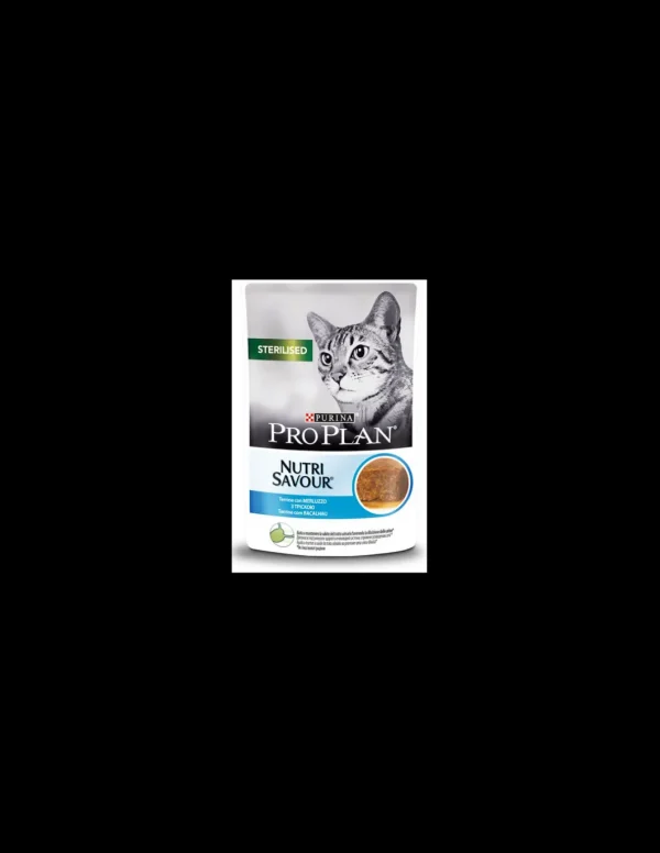 PRO PLAN CAT 75GR BUSTA STERILISED TERRINE CON MERLUZZO 12514234