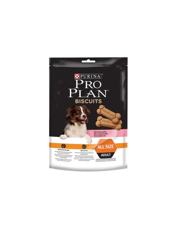 PRO PLAN DOG BISCUIT 400GR SALMONE E RISO 12453599